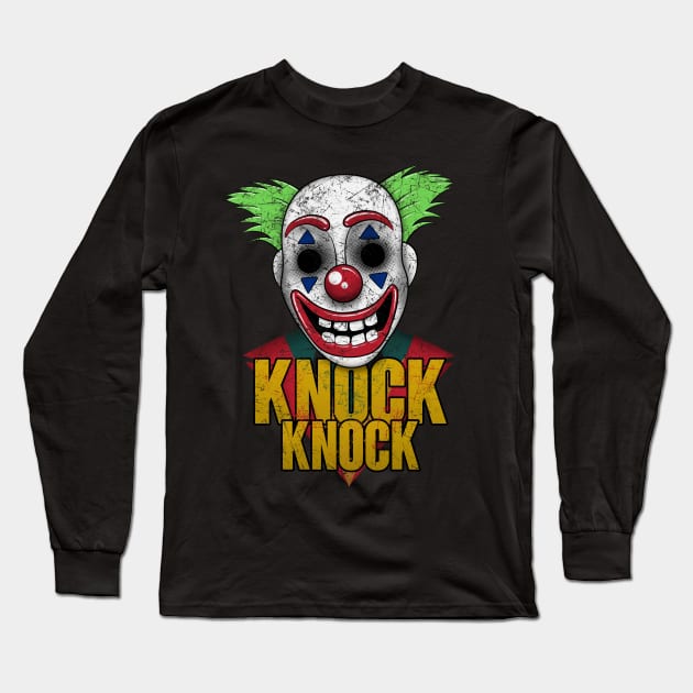 Knock Knock Long Sleeve T-Shirt by Glassstaff